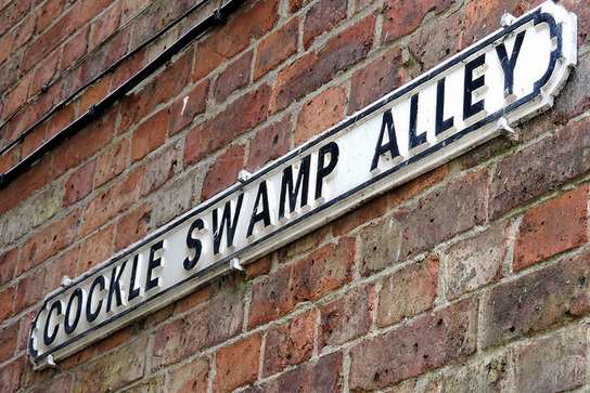 An unusually-named alleyway in Deal