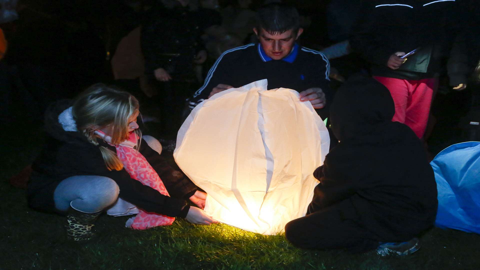 A Light Up the Sky night was held in honour of Joe Bisgin