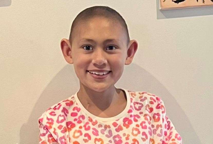 Maya Nash's cancer has returned for a third time, but her family say she has “incredible fighting spirit”. Picture: Dellanie Nash