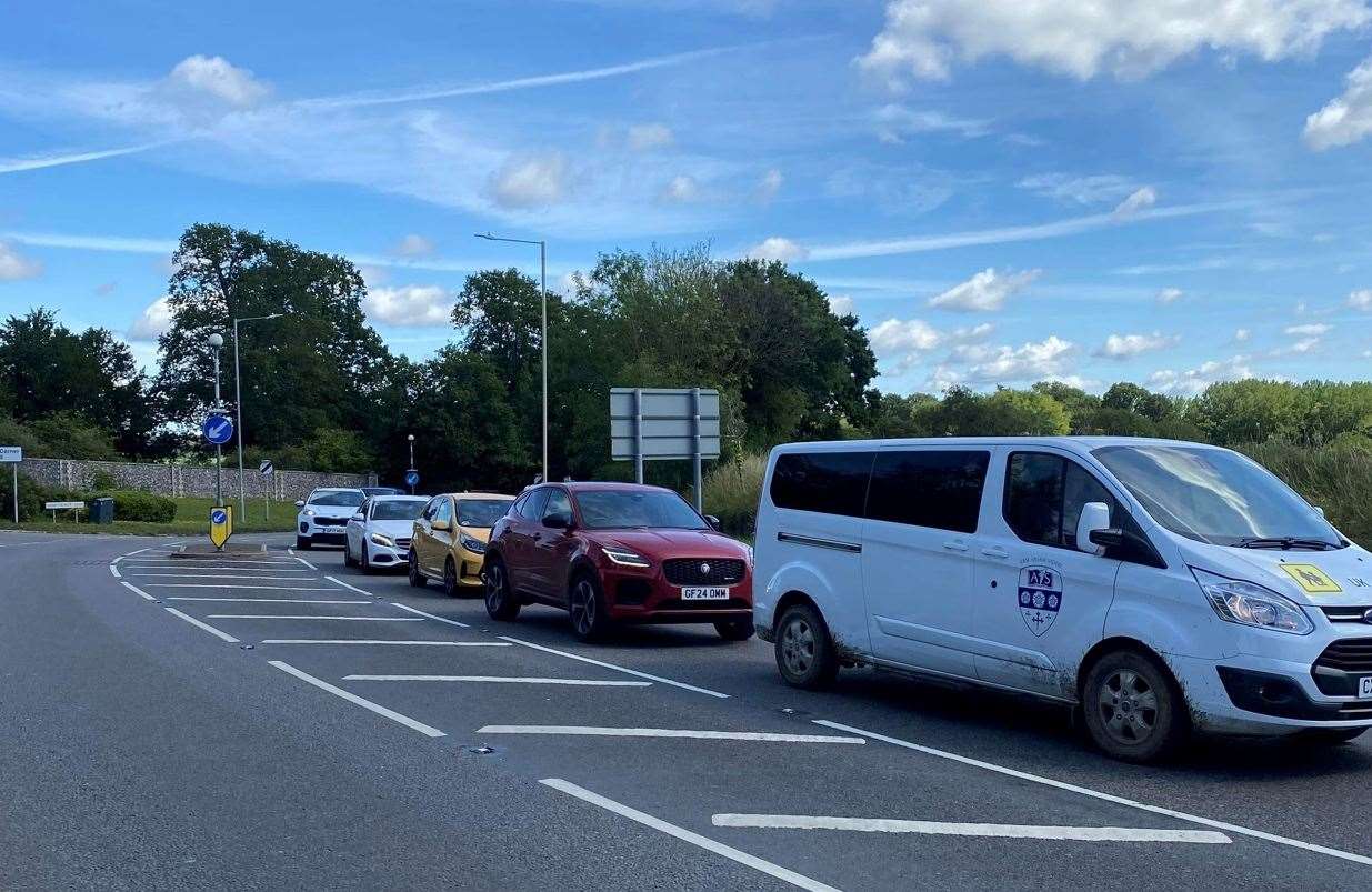 Drivers have been facing delays on the A251 heading towards Ashford