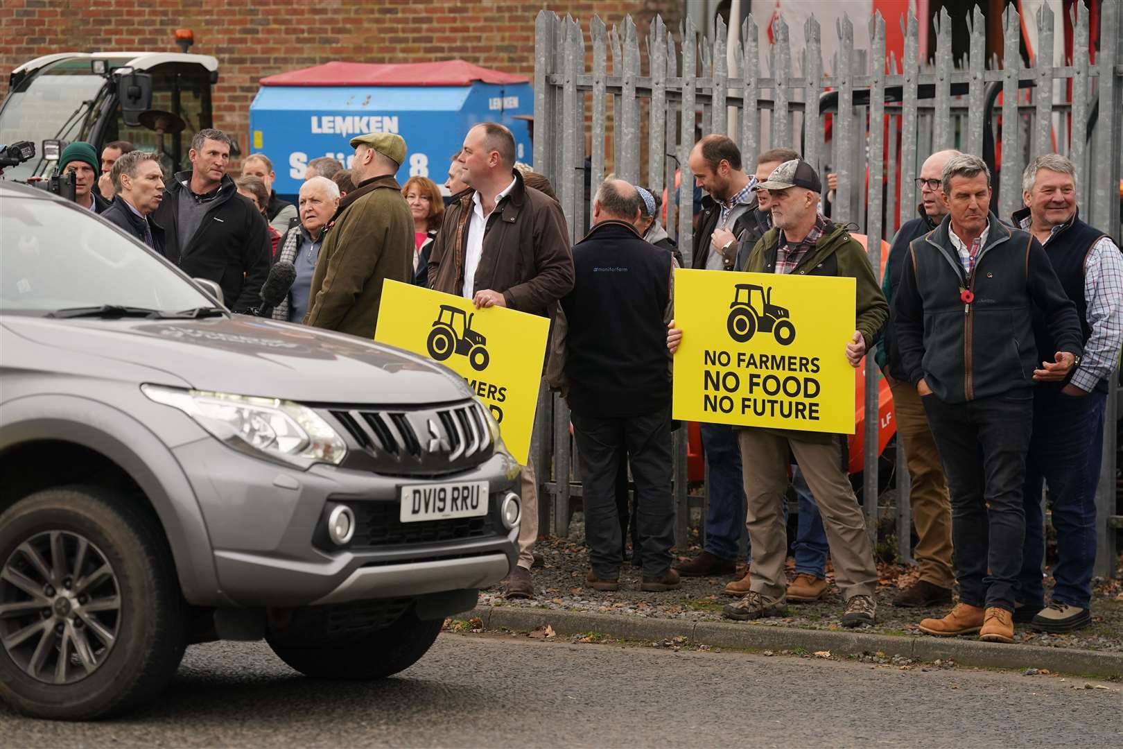 Farmers are angry over the government’s proposals to reform inheritance tax (Owen Humphreys/PA)