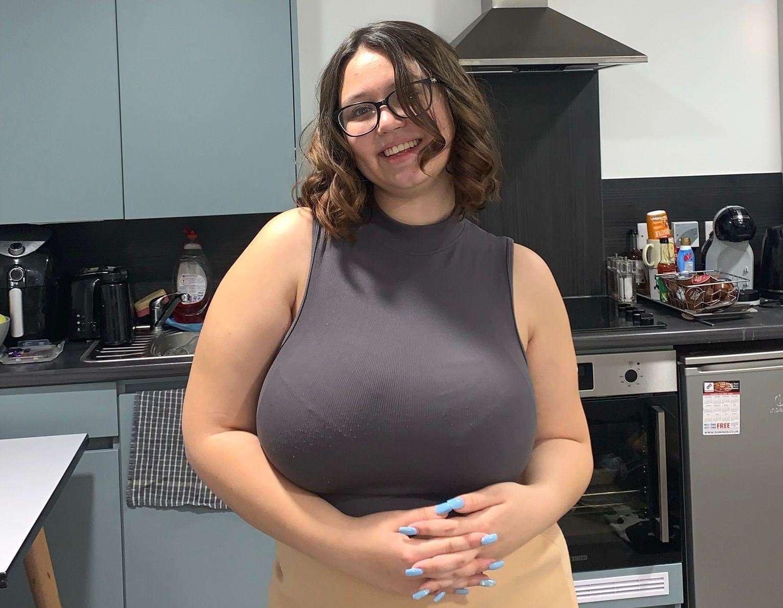 Mum whose 34H breasts left her in agony gets boobs reduced by five