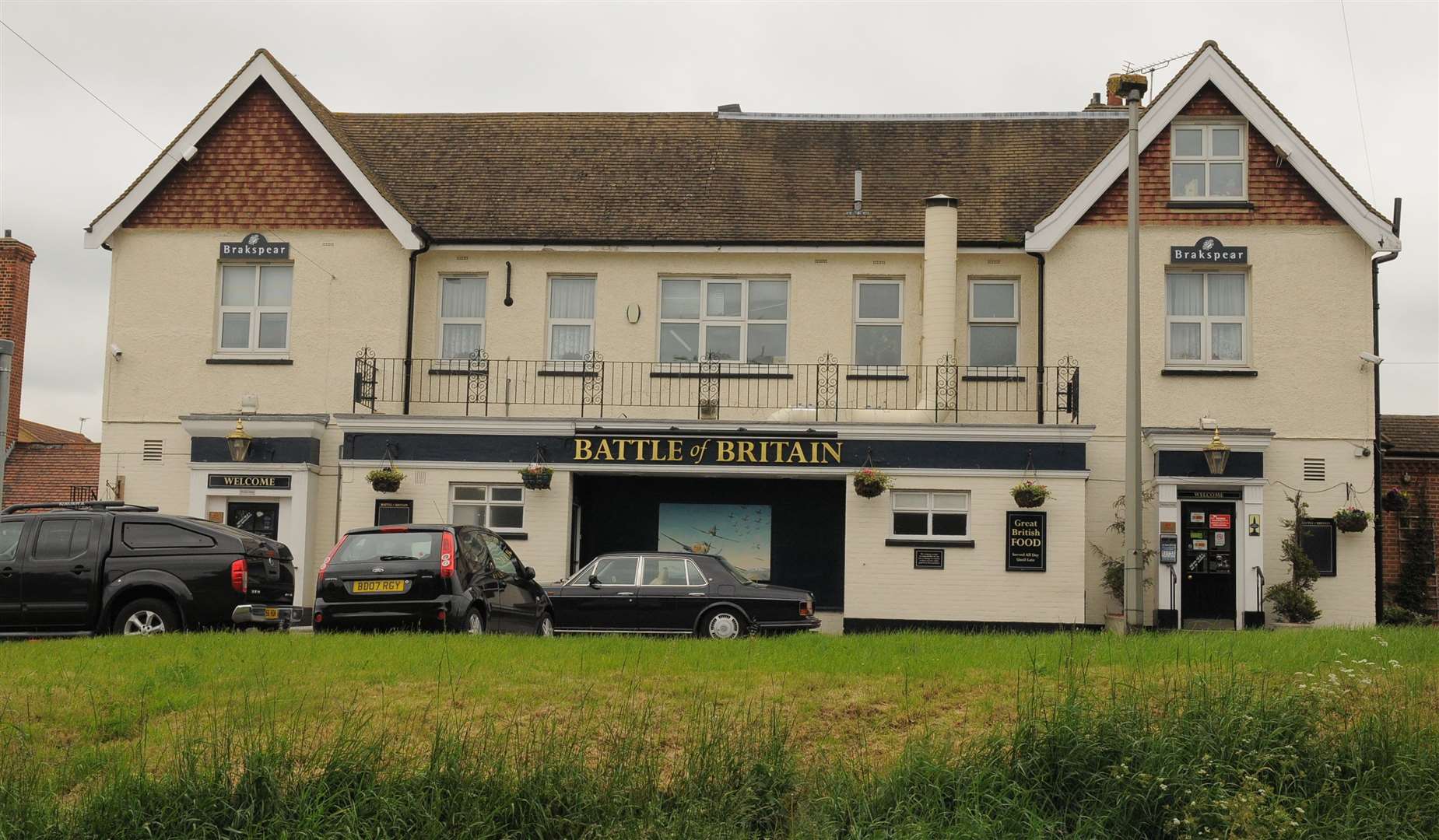 The former Battle of Britain pub. Picture: Steve Crispe