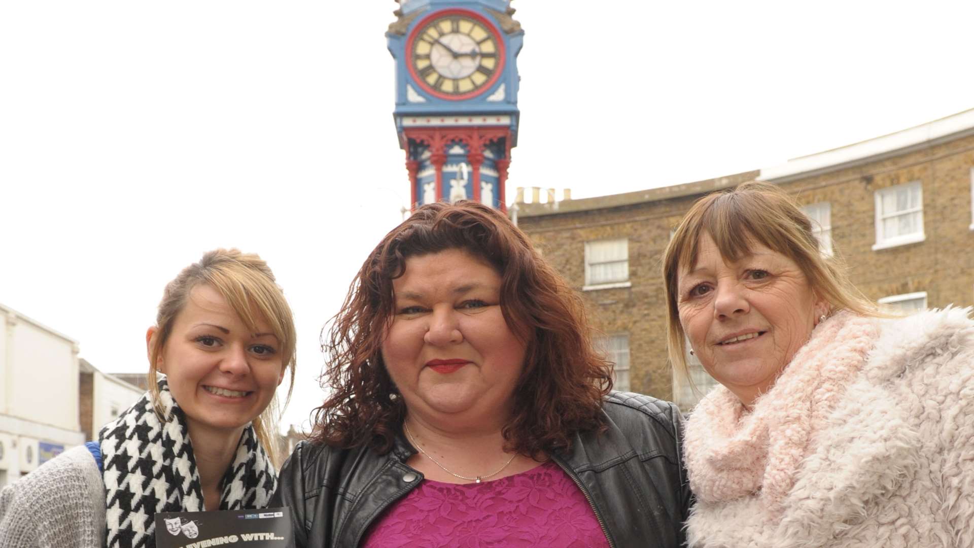 Cheryl with Amy and Joanne Jessop