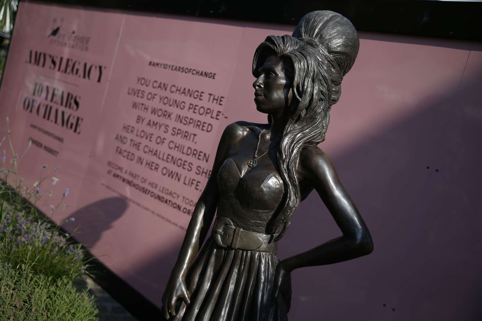 Since her death, Amy Winehouse’s life has been commemorated in books and films (Hollie Adams/PA)