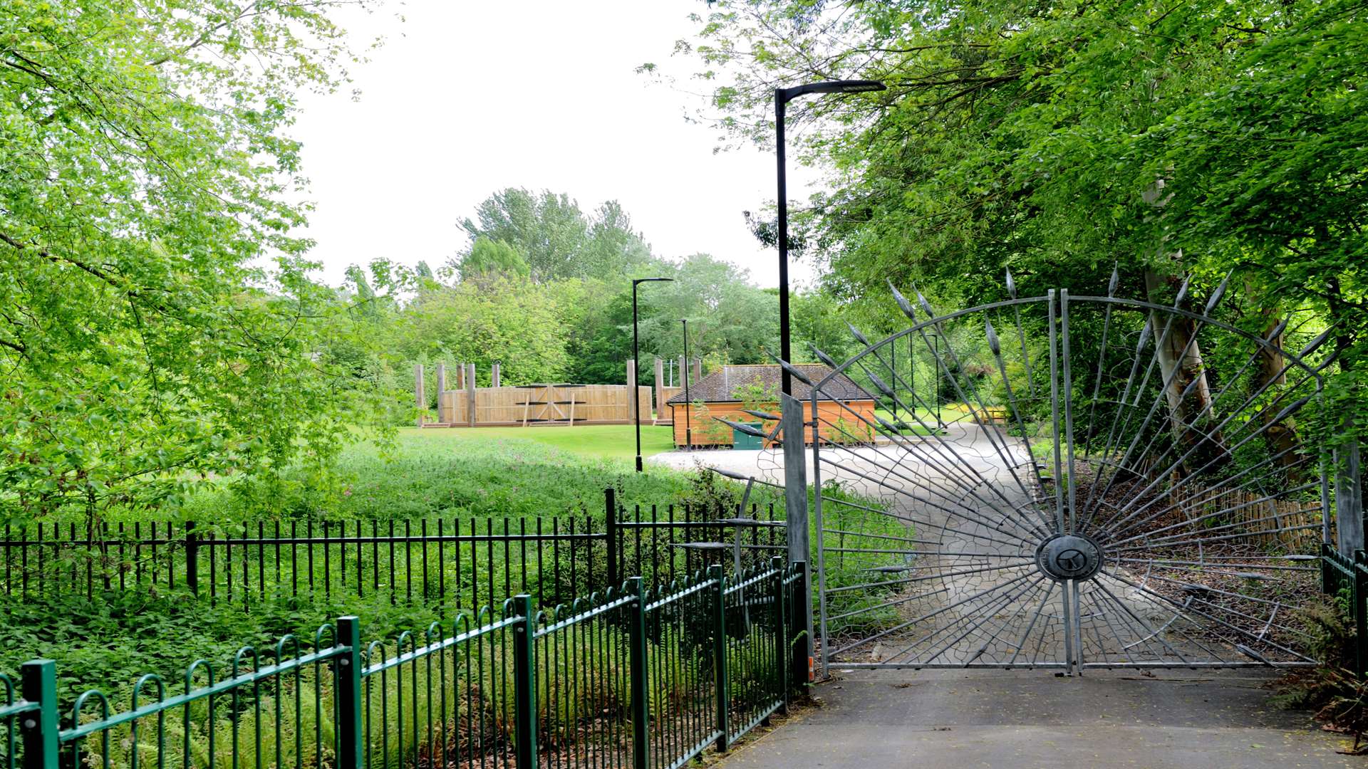 Outdoor theatre, Central park, Dartford.