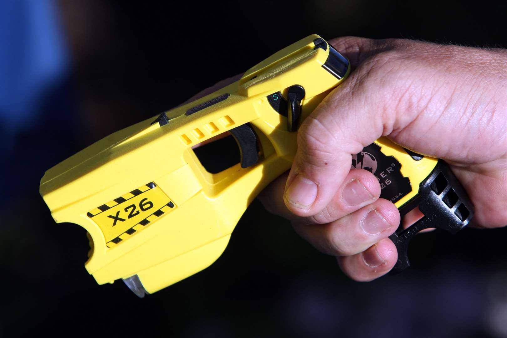 The prosecution allege the men used a taser during the incident