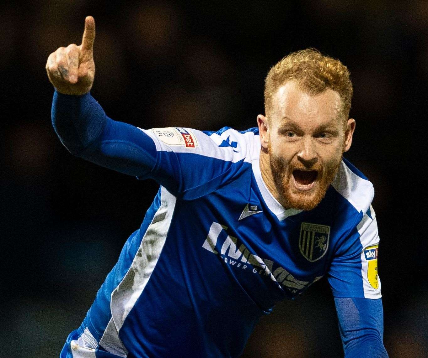 Gillingham defender Connor Ogilvie Picture: Ady Kerry