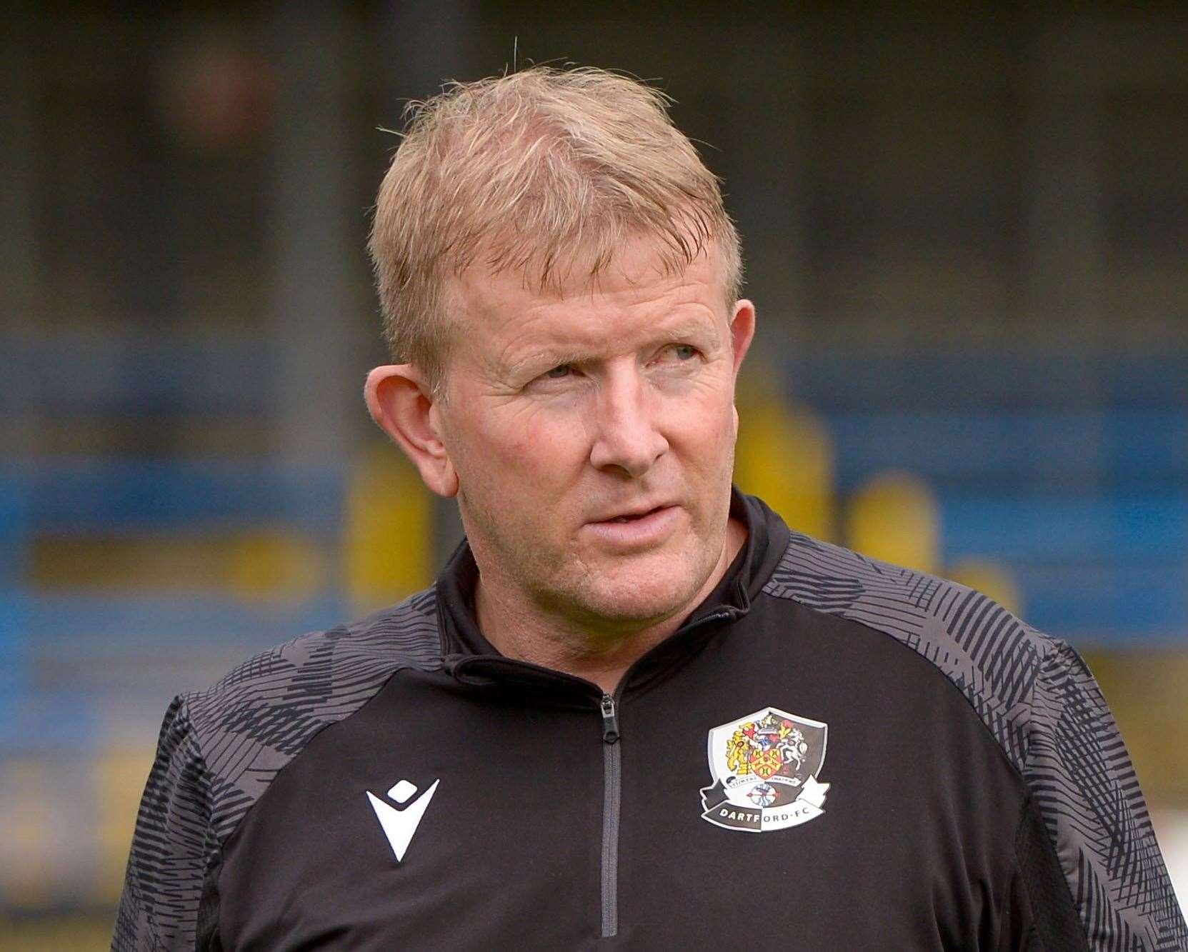 Dartford manager Ady Pennock. Picture: Stuart Watson