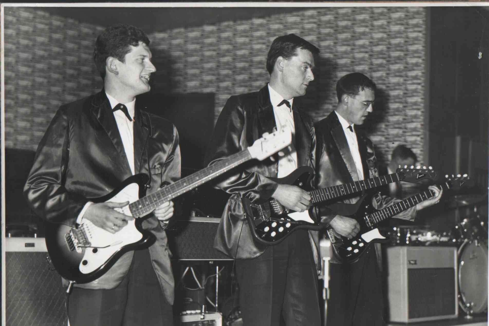 The Zephyrs playing at the Kent Candy Ball at the Royal Star Hotel in Maidstone in the 1960s.