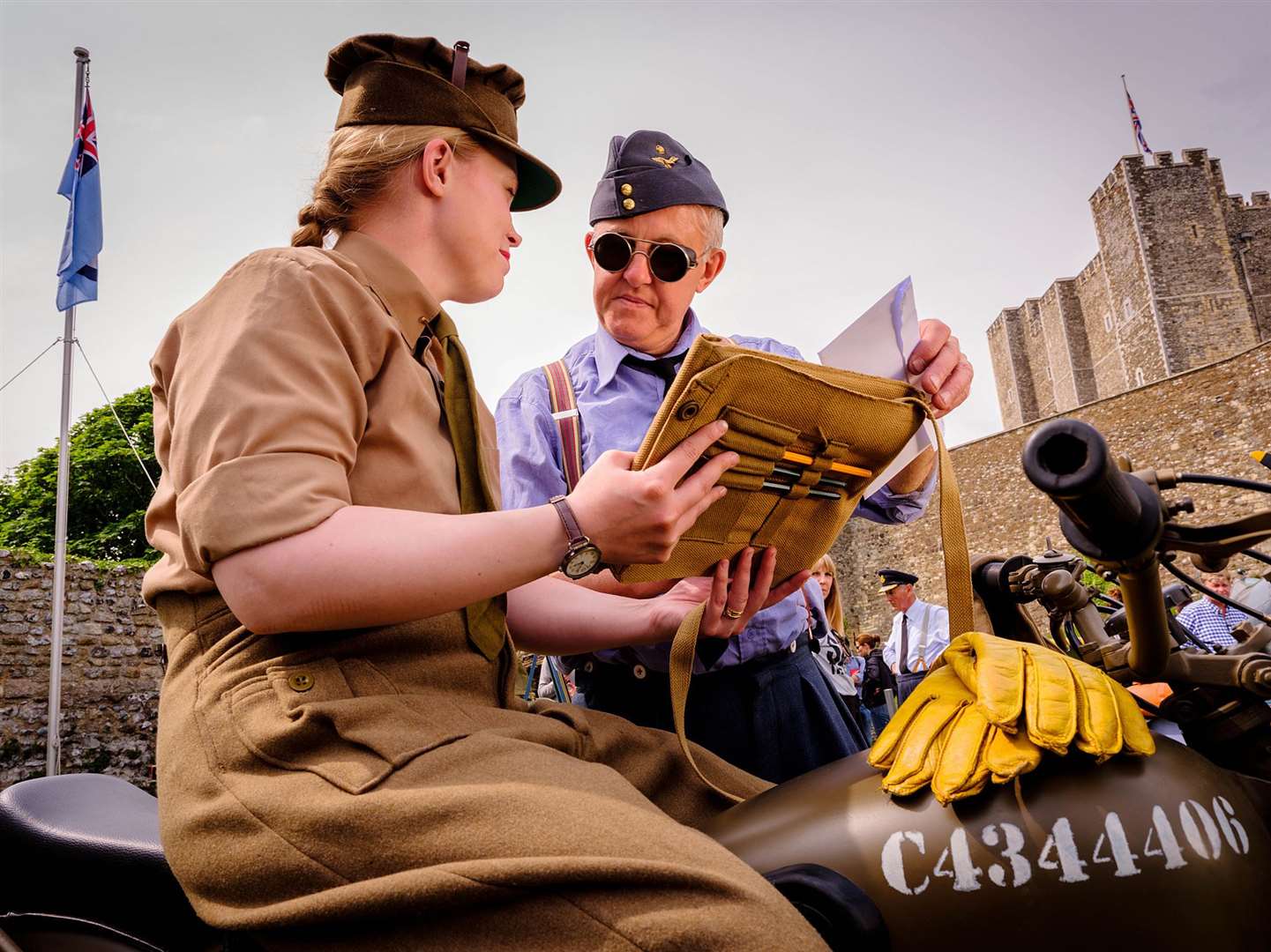 Wartime fun at Dover Castle