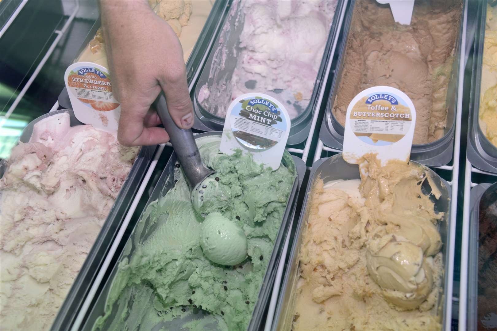 Solley's Ice Cream opened a farm shop next to its factory earlier this year
