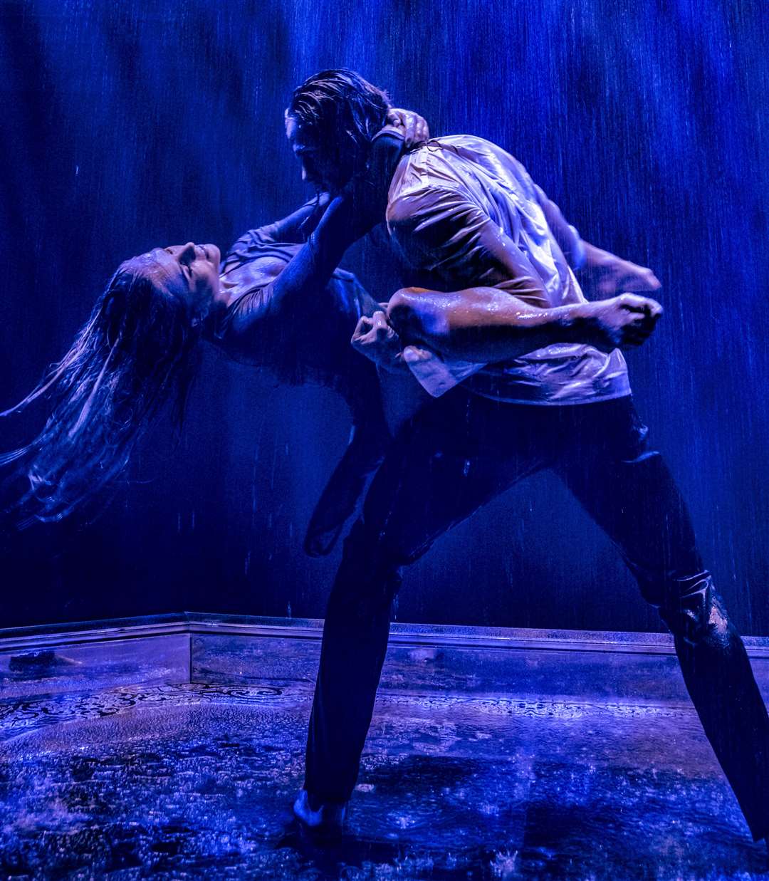 Hannah Cleve and Sebastian Melo Taveira in Magic Mike live Picture: Trevor Leighton (16307774)