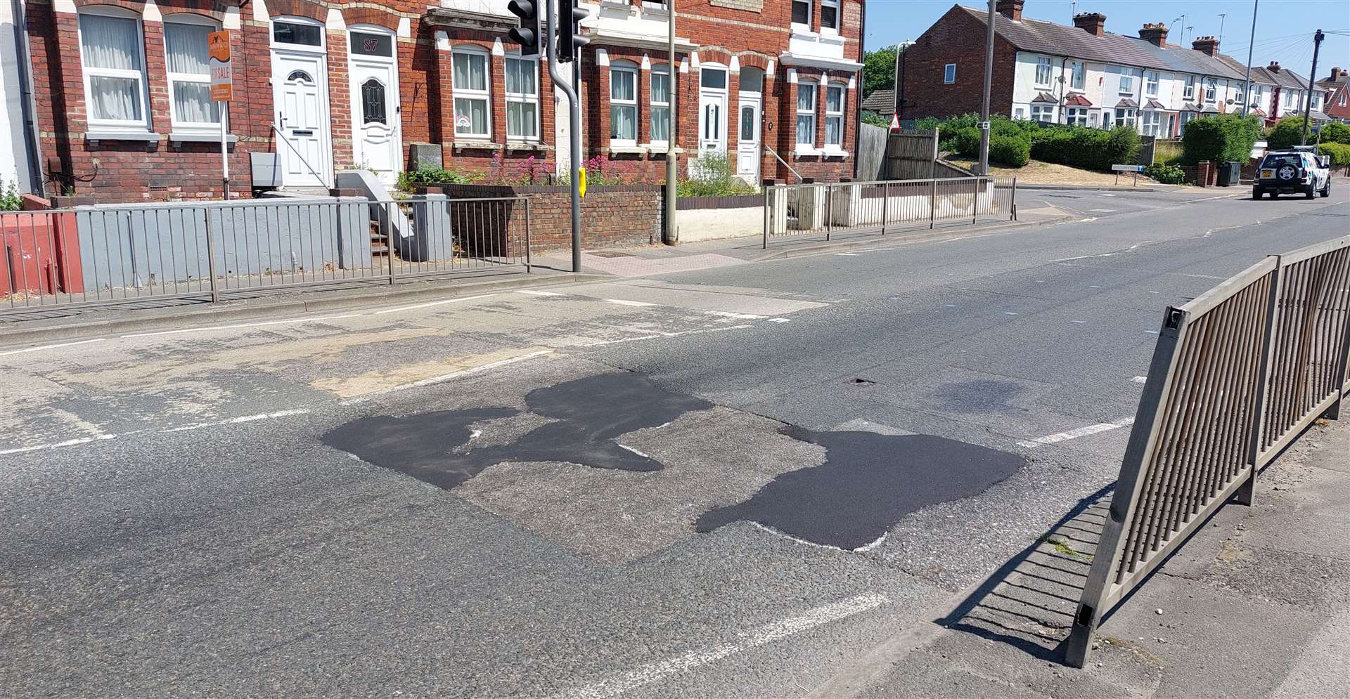 The problem is made worse by uneven road surfaces
