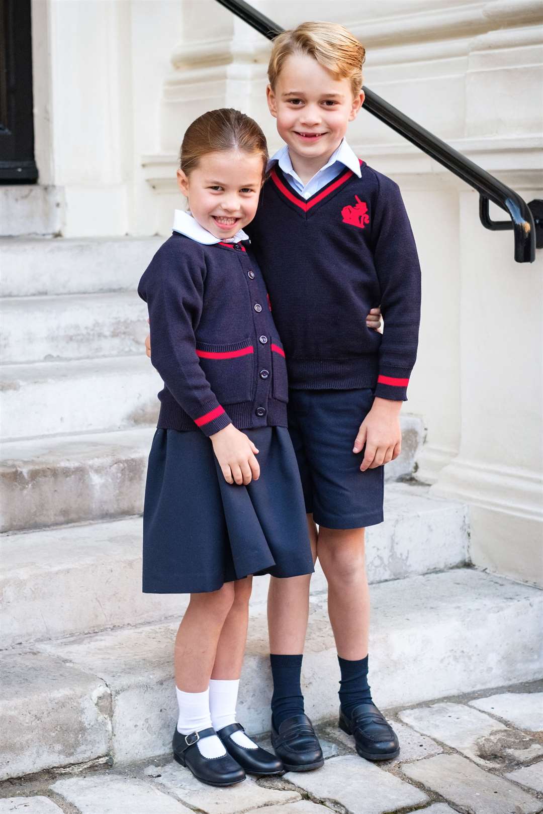 Princess Charlotte and Prince George will attend the service with their parents, the Duke and Duchess of Cambridge (Kensington Palace/PA)