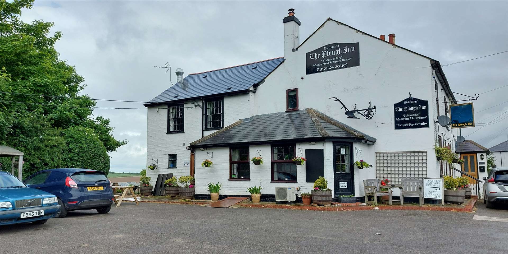 The landlord of The Plough Inn in Ripple says losing the car park could be devastating for the pub