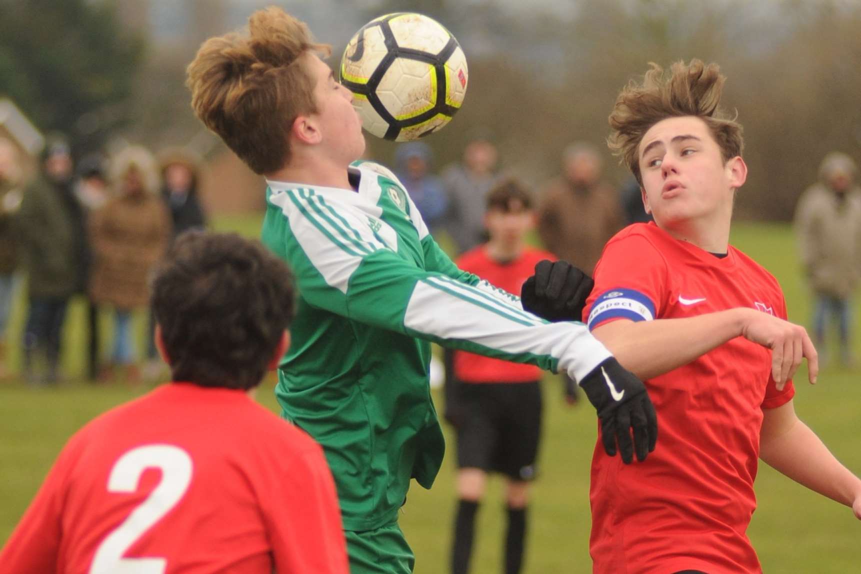 Thamesview double up to thwart Eagles in Under-16 Division 2 Picture: Steve Crispe