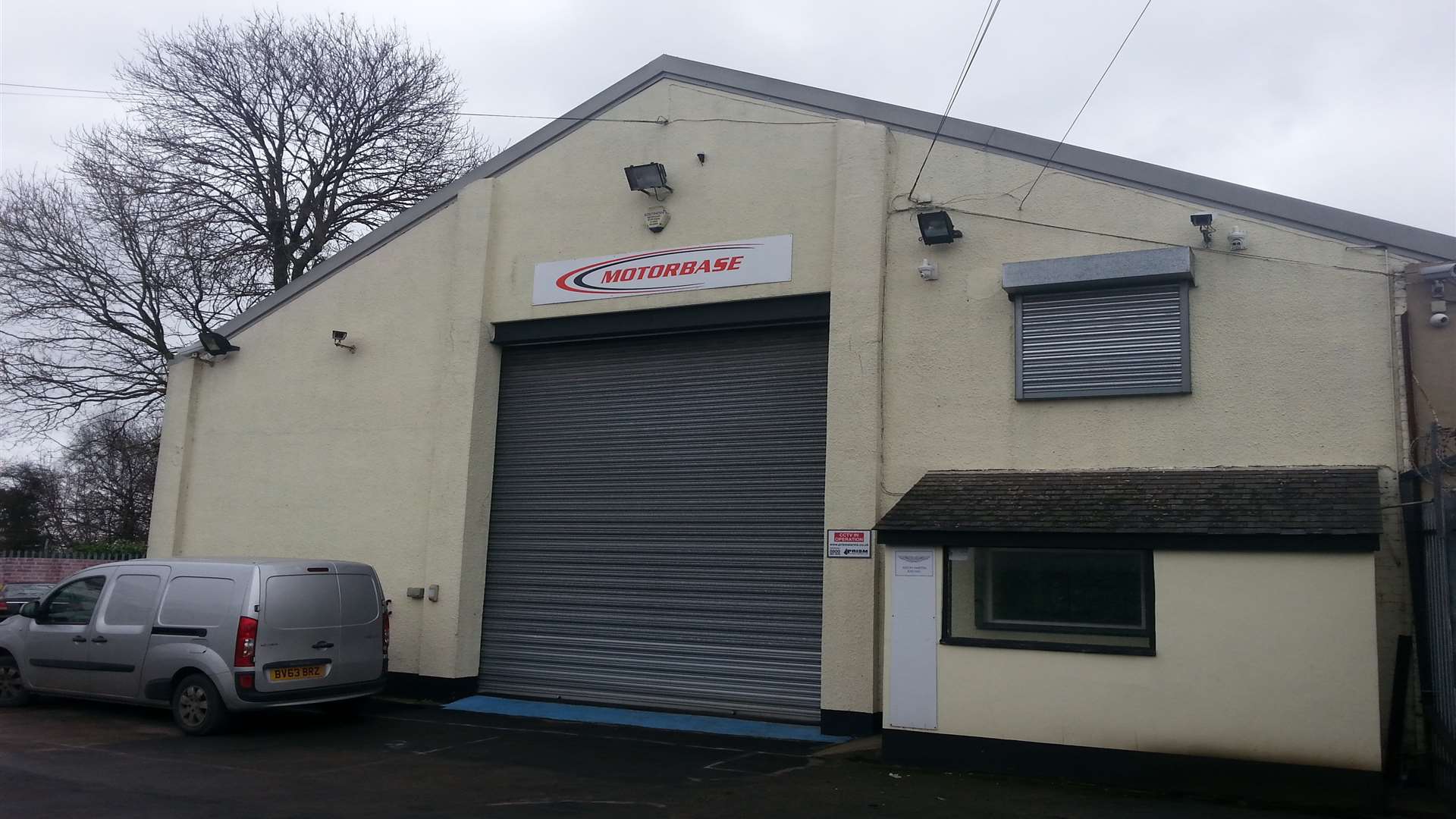 Motorbase's workshop is in Wrotham