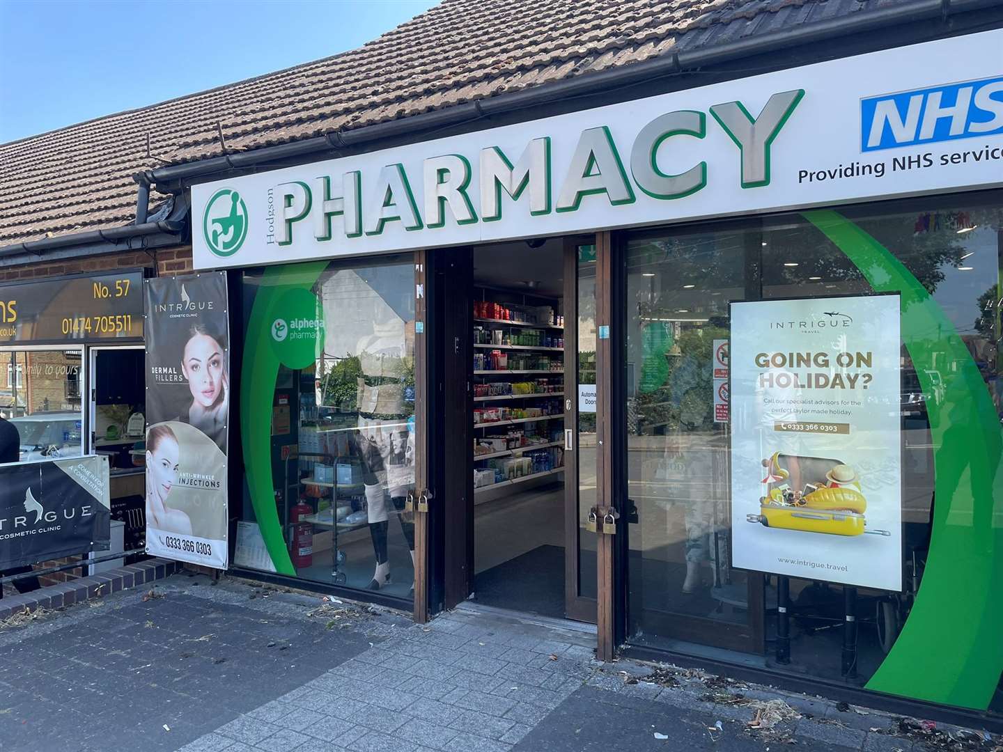 Hodgson Pharmacy in Station Road, Longfield. Picture: Joe Crossley