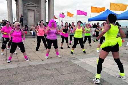 Dancers at last year's Herne Bay festival