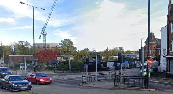 The site on the busy junction in Rochester has remained derelict for decades