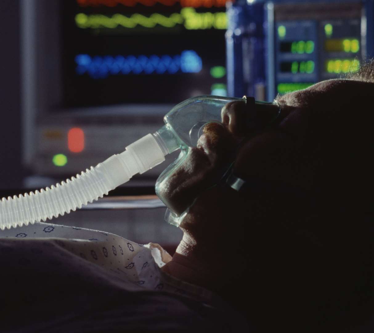 Fifteen people with Covid in Kent are currently on a ventilator Pic: Stock pic