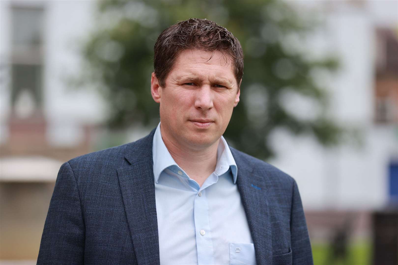 Sinn Fein TD Matt Carthy criticised the Government’s failure to back sanctions and said the world was ‘turning a blind eye’ (Liam McBurney/PA)