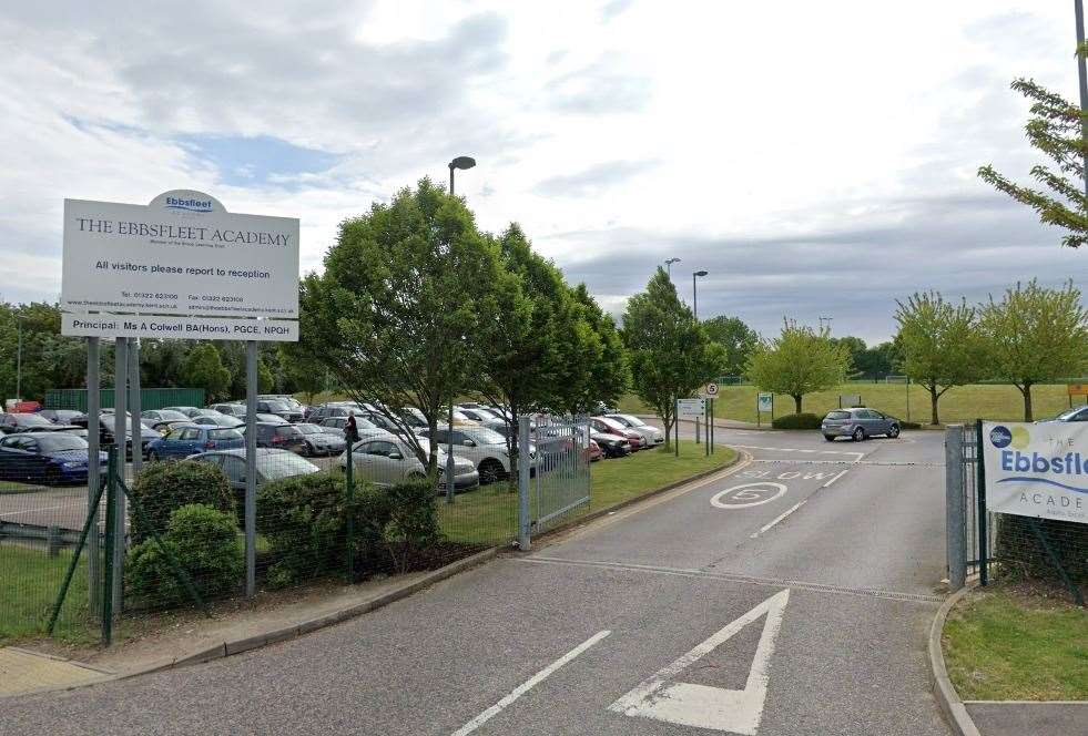 Ebbsfleet Academy release a statement following the incident. Photo: Google (43076287)