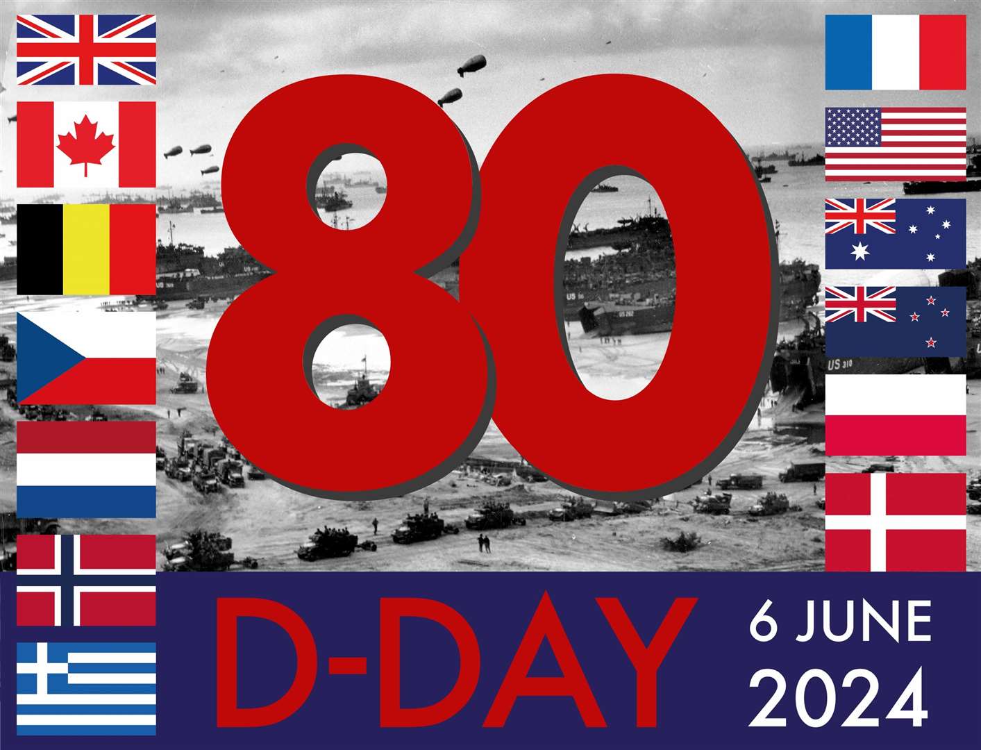 Countries around the world will be remembering D-Day