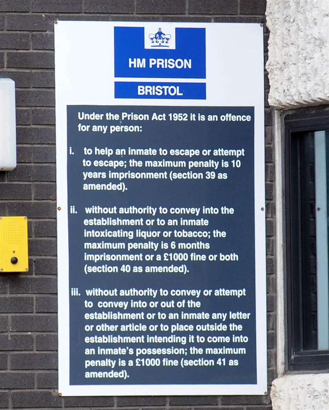 A prisons watchdog has condemned conditions at HMP Bristol (Barry Batchelor/PA)