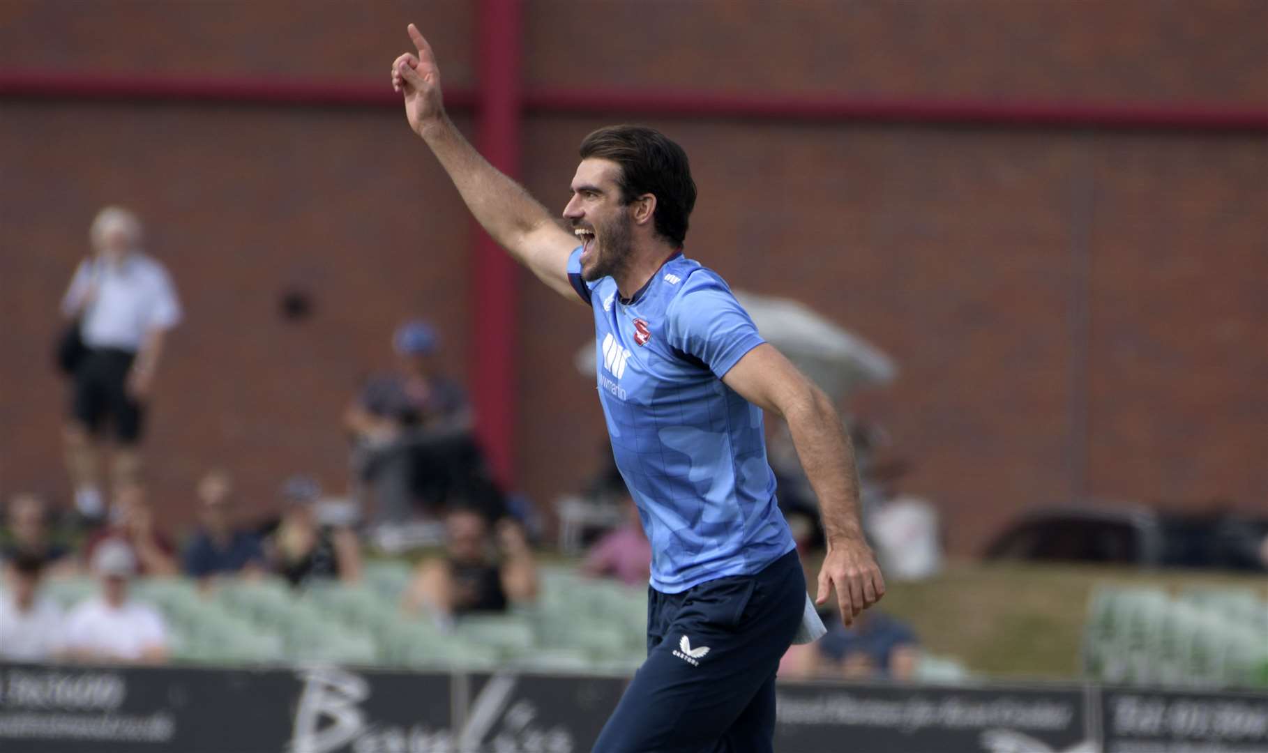 Kent all-rounder Grant Stewart. Picture: Barry Goodwin