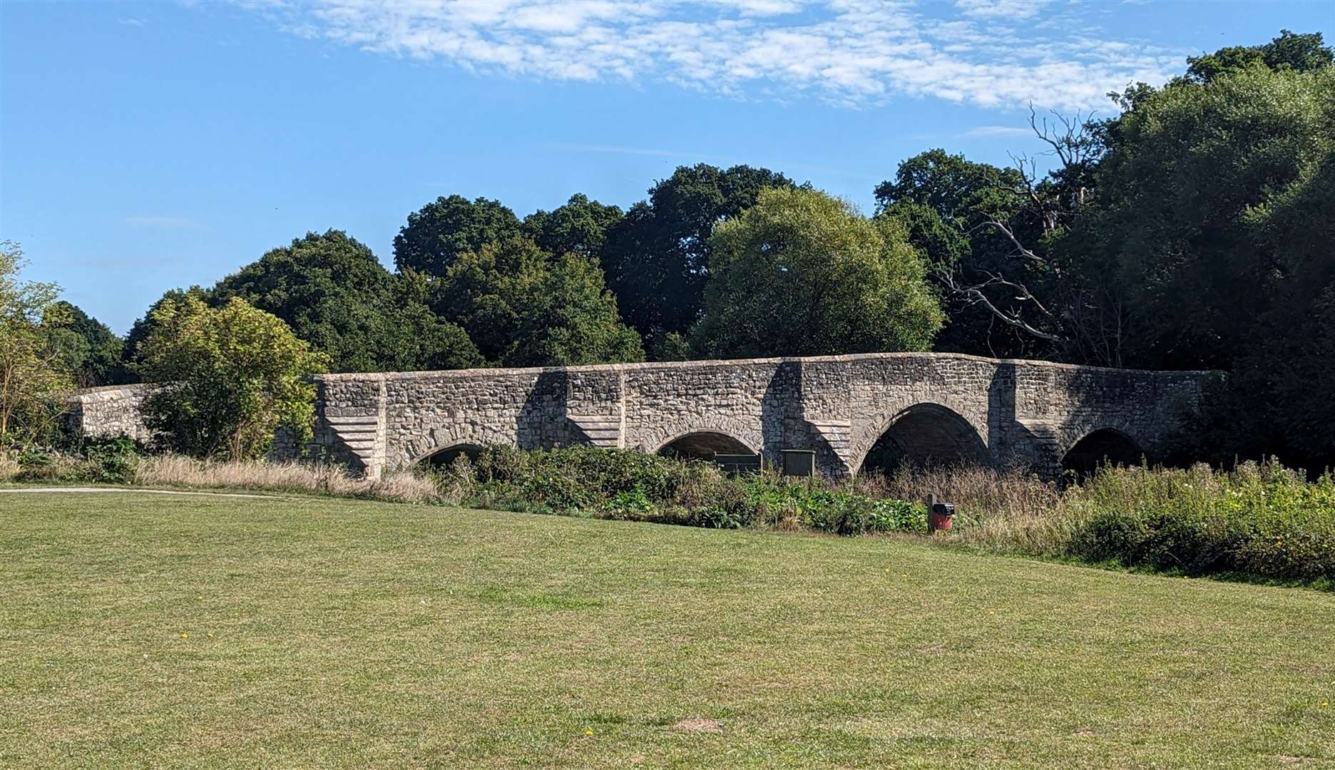 The stone bridge at Teston