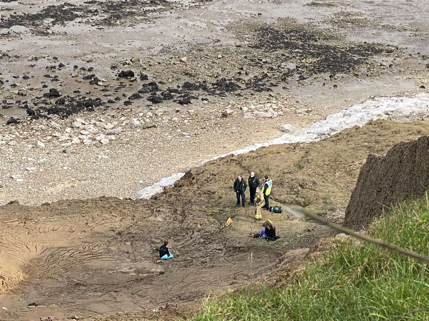 Man Rescued After Getting Stuck In Mud In Warden Sheppey 6141