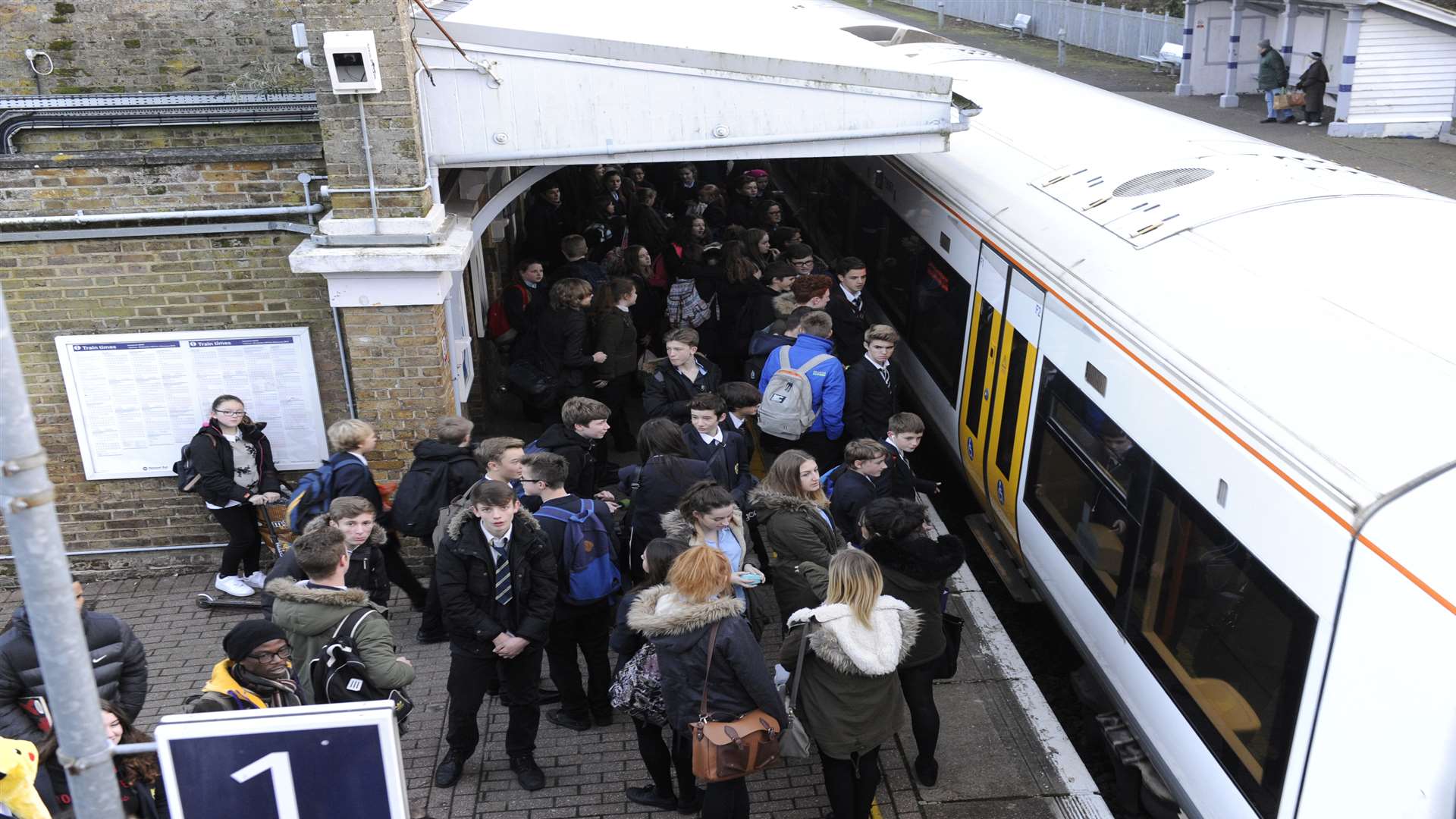 Southeastern trains. Library image.