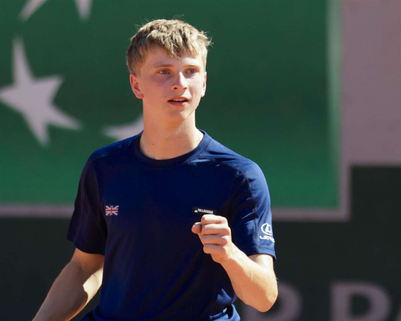 Ruben Harris in action at Roland Garros. Picture: Frank Molter