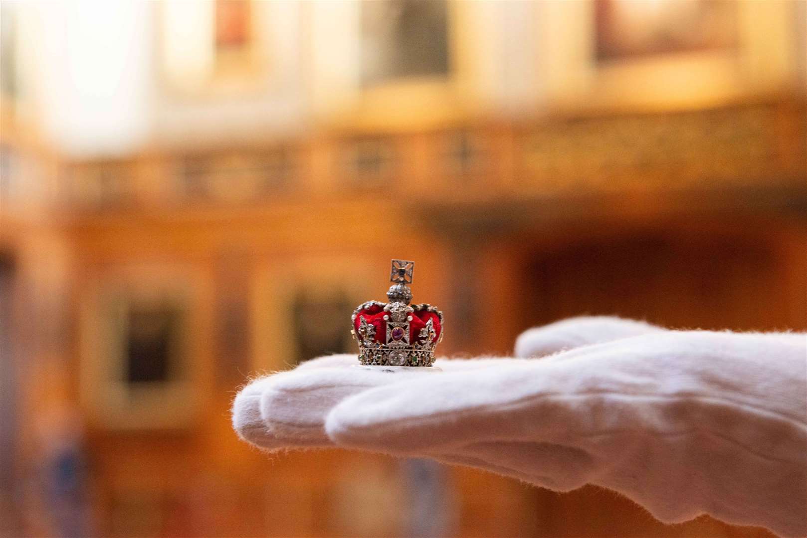 A tiny crown is one of many intricate items (King Charles III/Royal Collection Trust/PA)