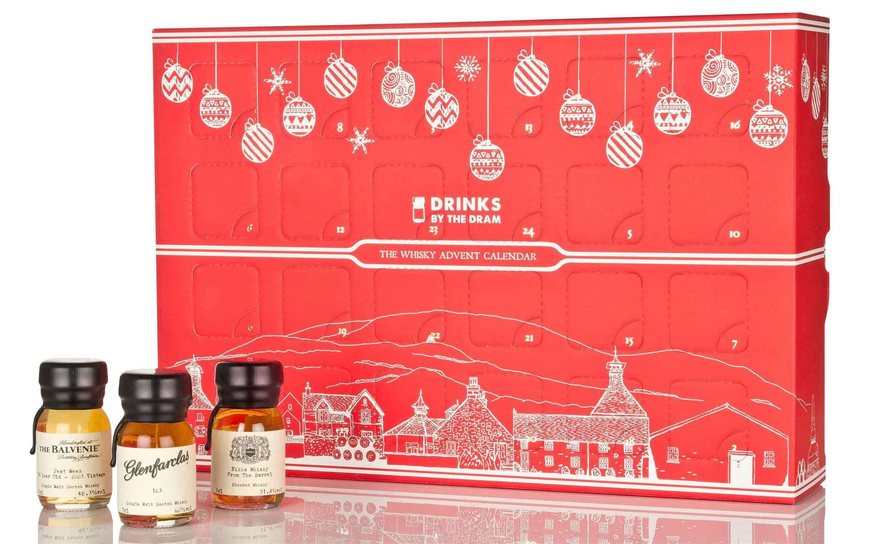 The Whisky Advent Calendar from Laithwaite's Picture: PA Photo/Drinks By The Dram