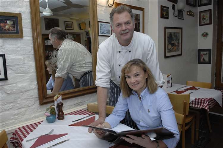 Philip and Sue Colthup own Birdies Restaraunt in Harbour Street, Whitstable