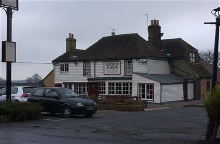 The Anchor and Hope pub in its heyday