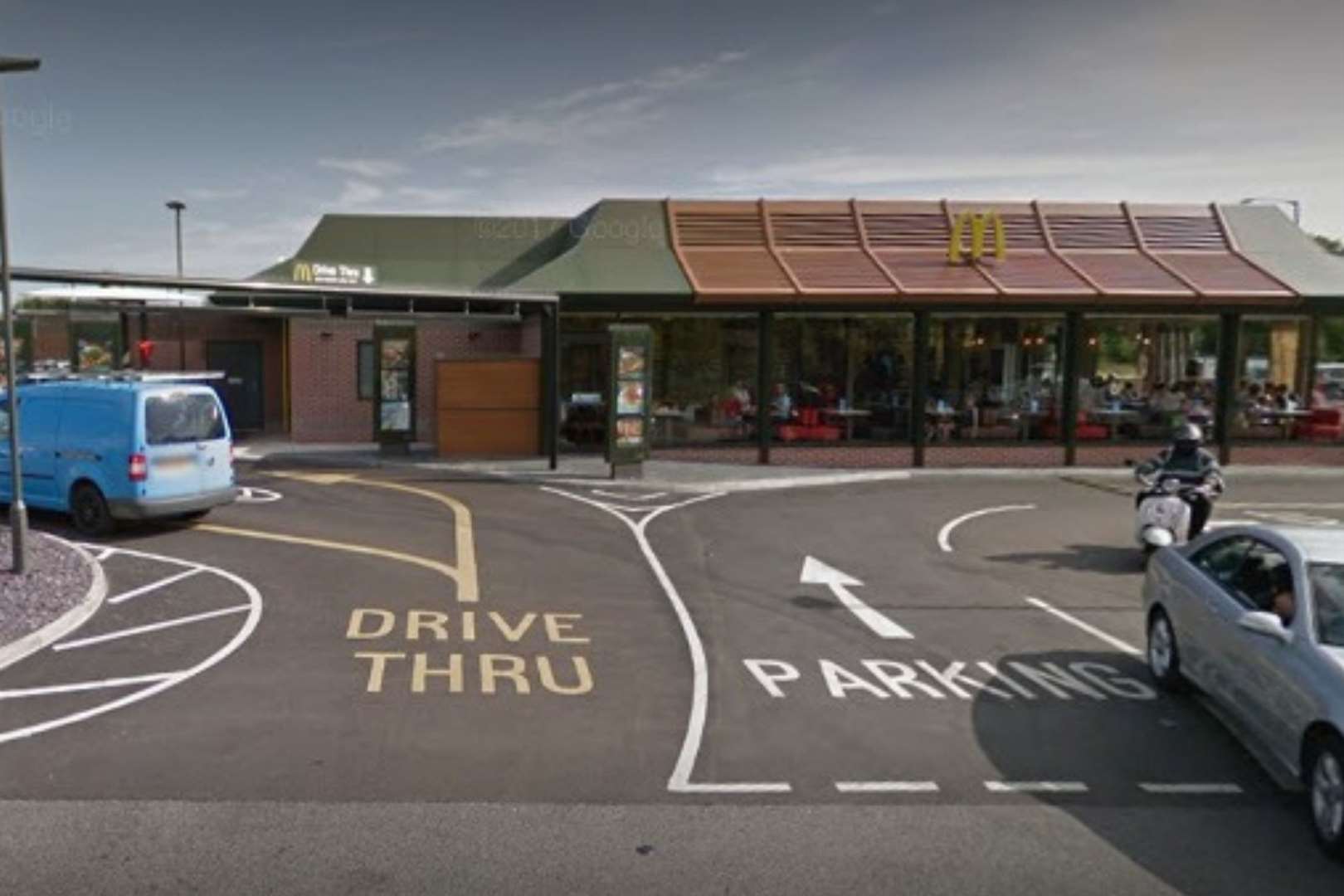 The McDonald's drive-thru at Chestfield is set for a redesign