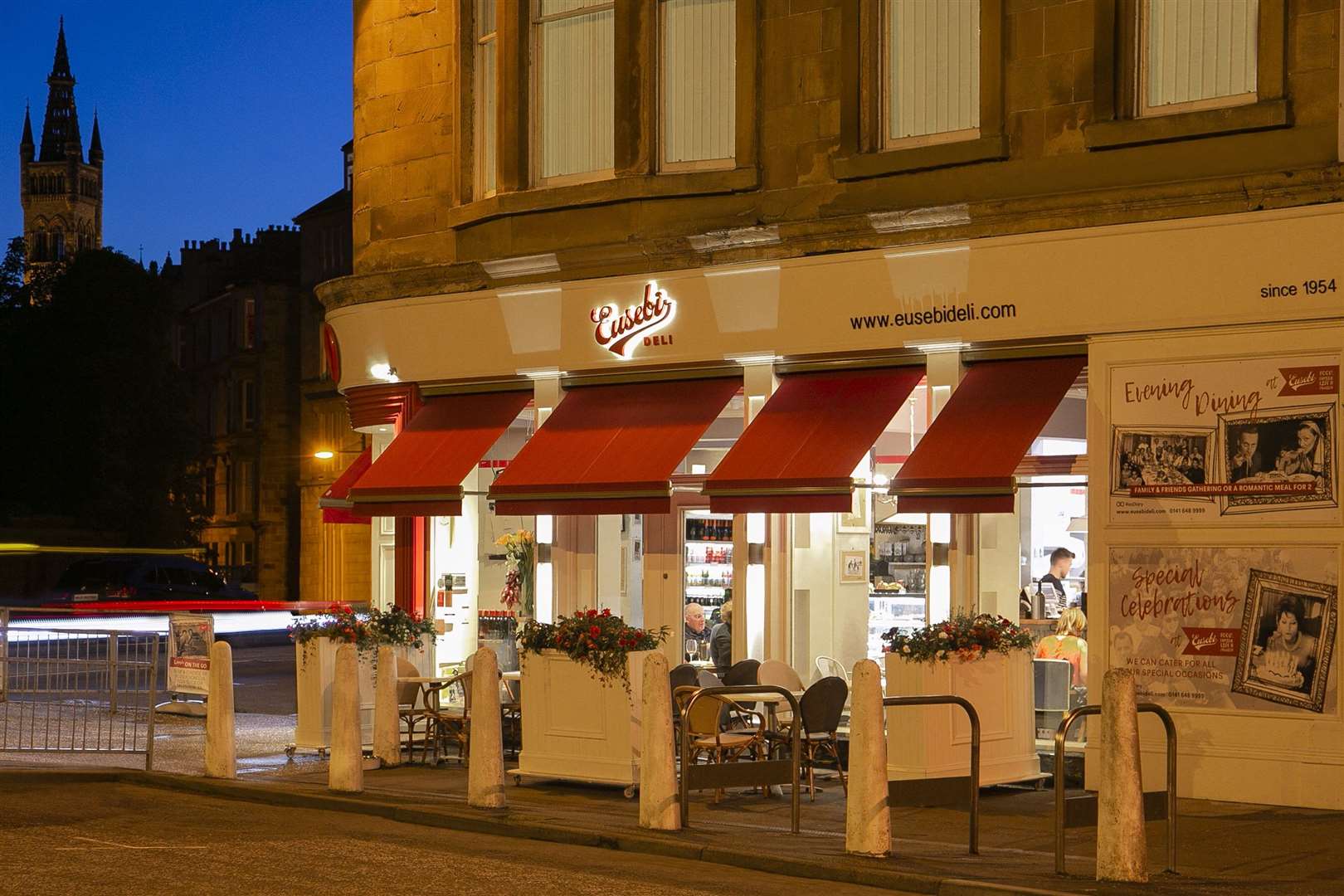 The deli is situated in Glasgow’s west end (Gerardo Jaconelli/PA)