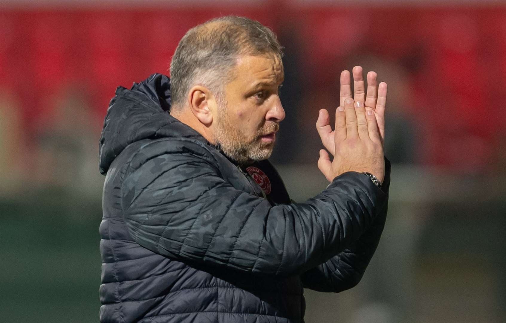 Chatham manager-chairman Kevin Hake. Picture: Ian Scammell