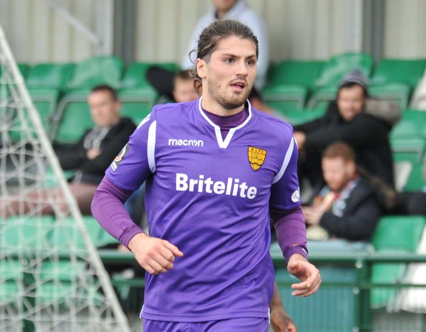 Kreshnic Krasniqi in action for Maidstone last season Picture: Steve Terrell