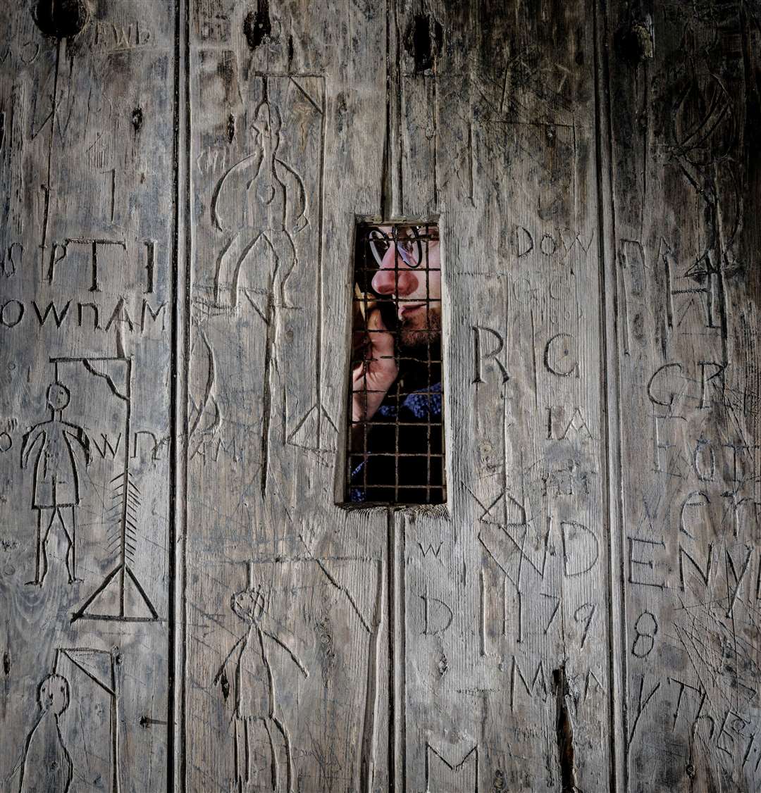 Hidden Georgian door at Dover Castle uncovered by English Heritage