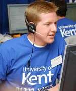 The University of Kent expects thousands of calls. Picture: Nick Ellwood.