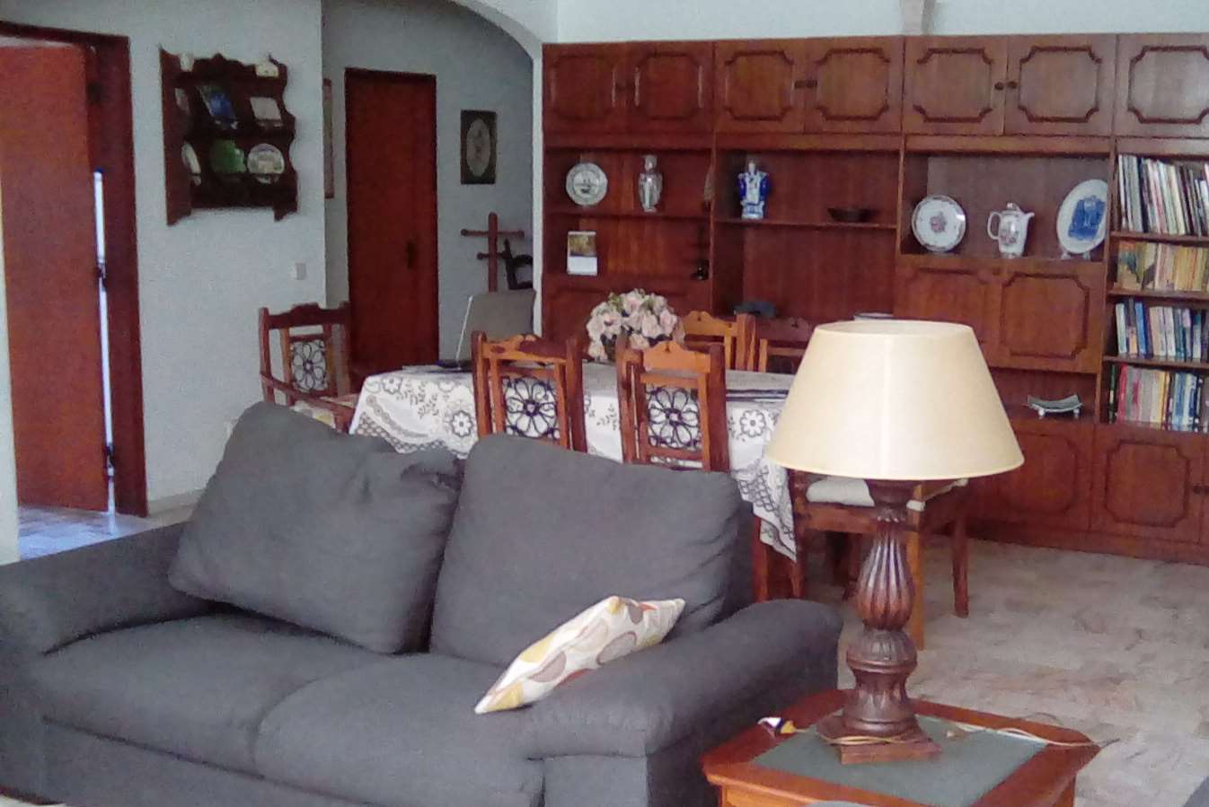 Sitting room inside the villa