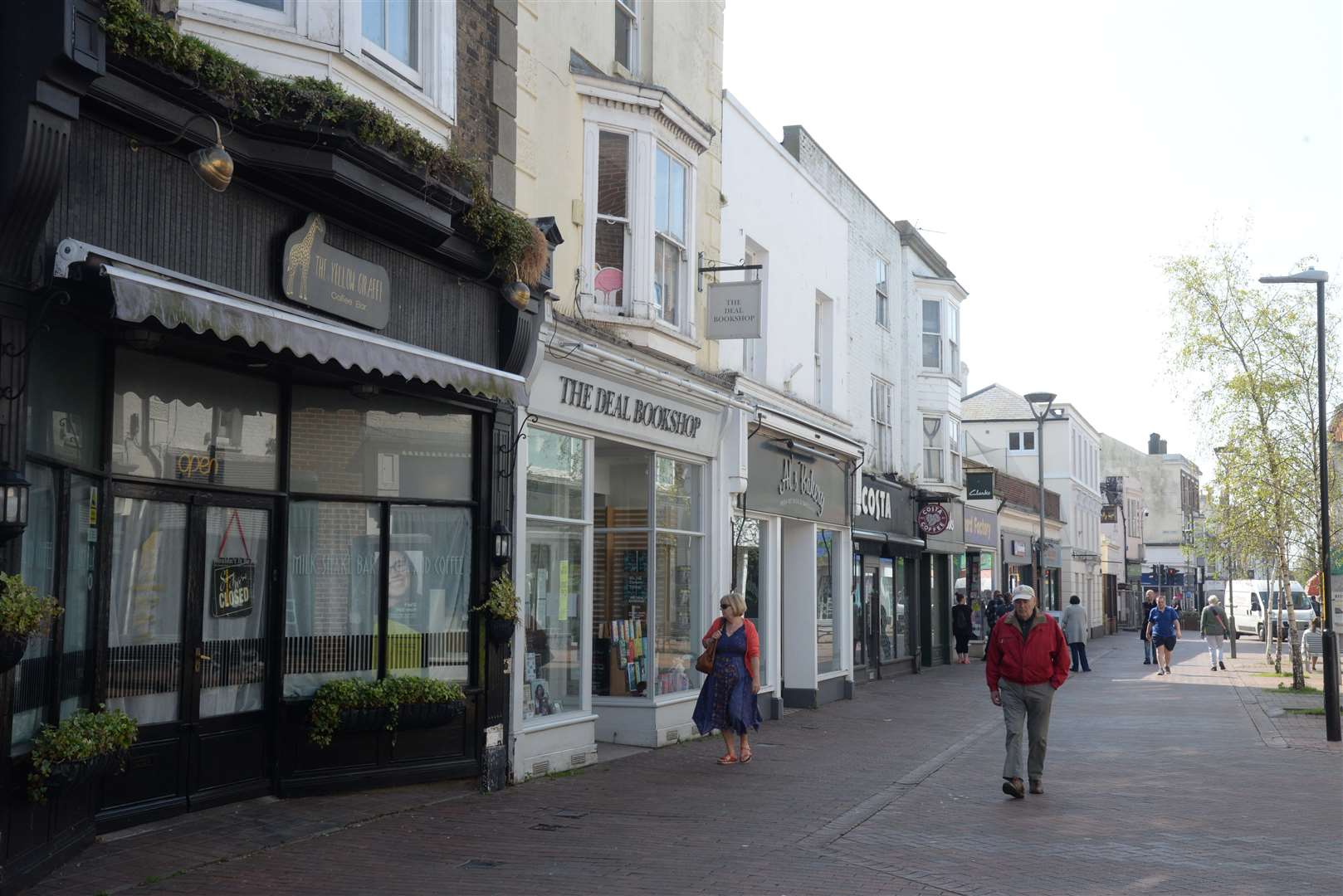 The man was arrested in Deal town centre. Picture: Chris Davey.