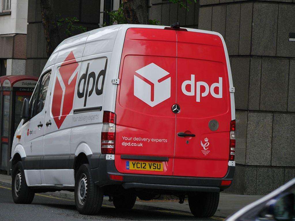 A DPD delivery van was stolen in Goudhurst. Picture credit: Edward Hands