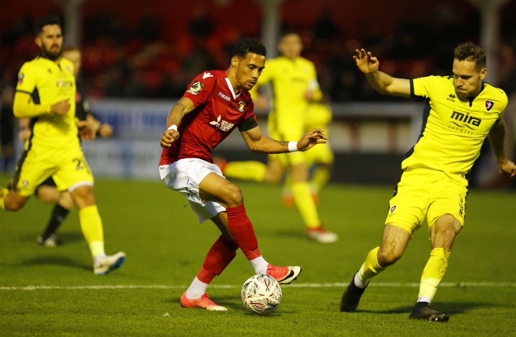 There is interest around some Ebbsfleet players Picture: Andy Jones