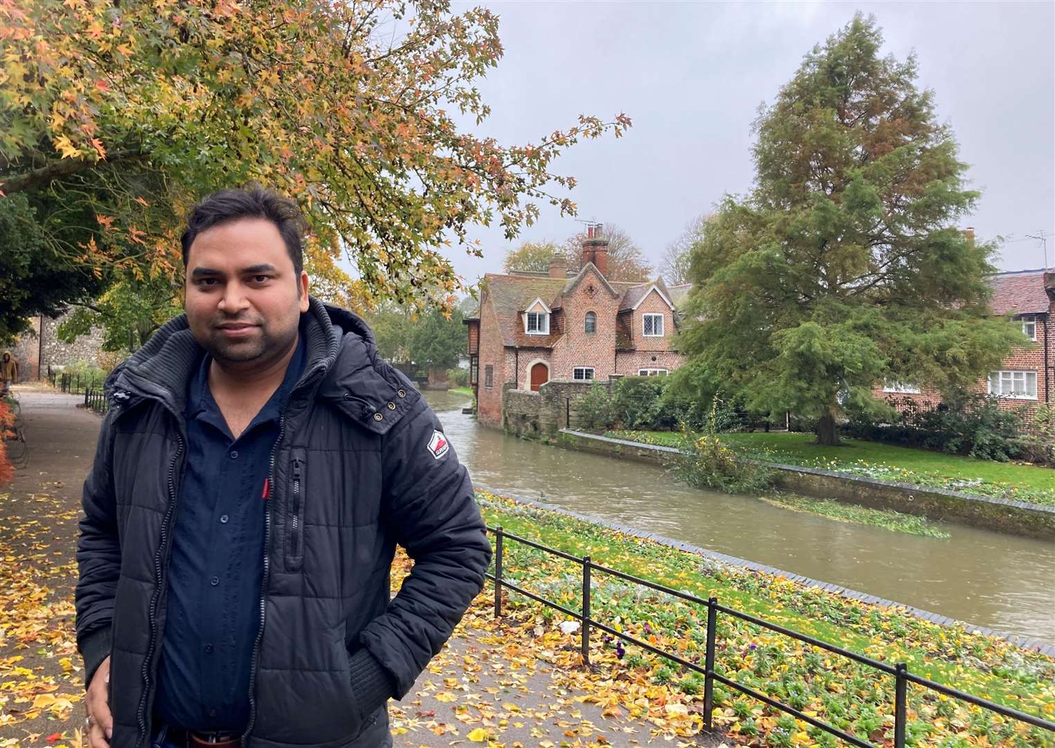 Nitin Altukar, manager of the Plan Burrito branch in Canterbury, which has been granted a late-night delivery licence but were reduced after neighbour concerns in St Margaret's Street